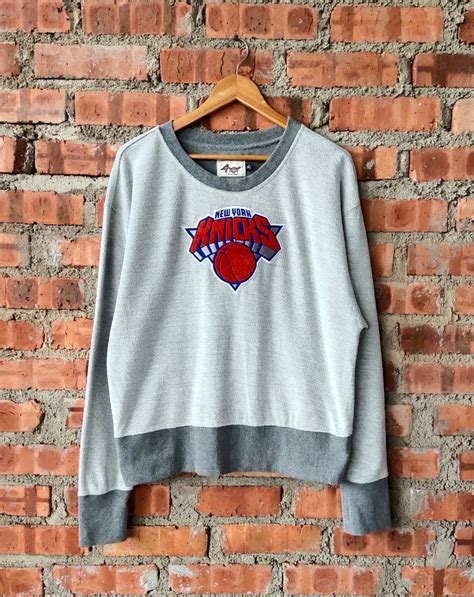 new york knicks pullover|knicks jumper.